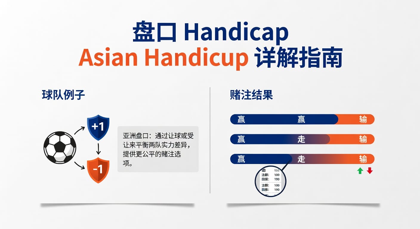 盘口 handicap 实战解读：让球变化与判断逻辑