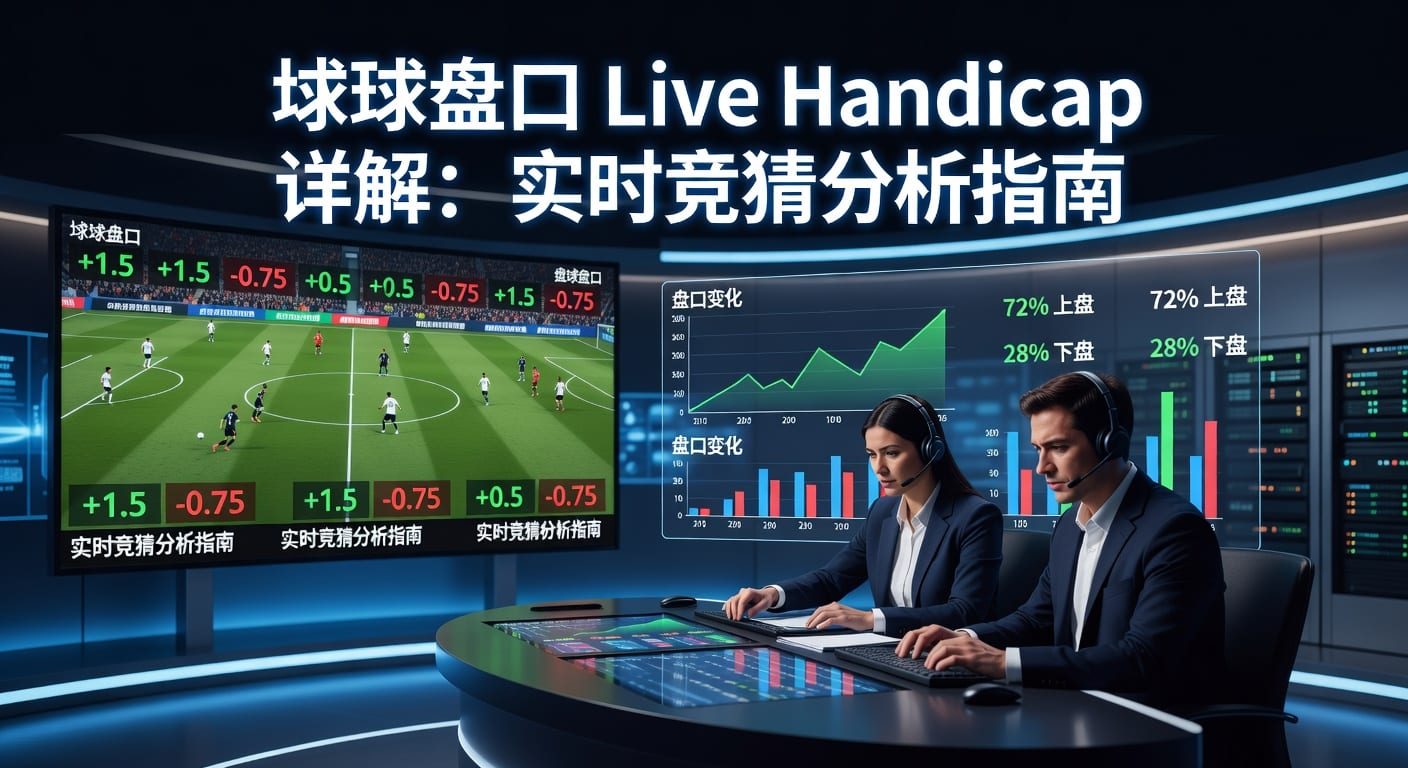 滚球盘口 live handicap 实时盘口分析与投注技巧